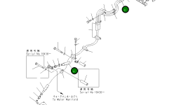 Шланг 195-911-7540 Komatsu