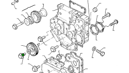 Шестерня P3117L021 Komatsu