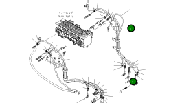 Шланг 20J-62-12610 Komatsu