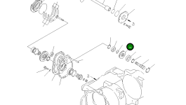 Шестерня 101-Z61-2280 Komatsu