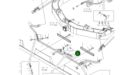 Шланг 154-70-72280 Komatsu