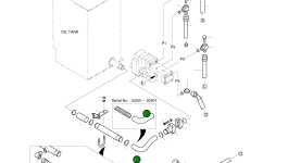 Шланг 400L 2185-1002D86 Komatsu