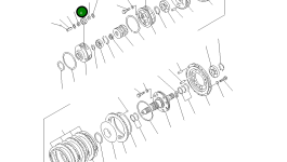 Шестерня 135-15-22461 Komatsu