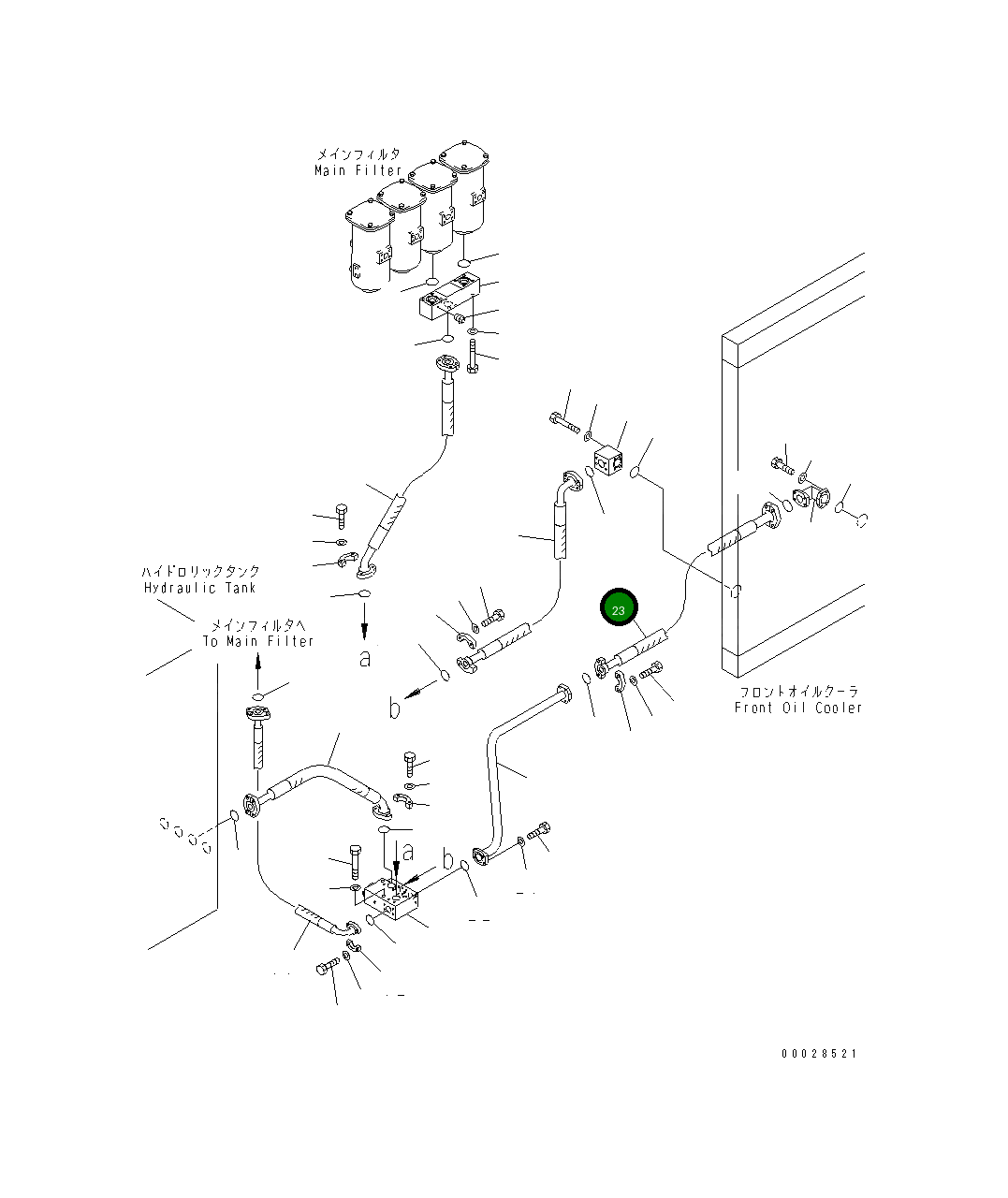 Шланг 07297-12011 Komatsu