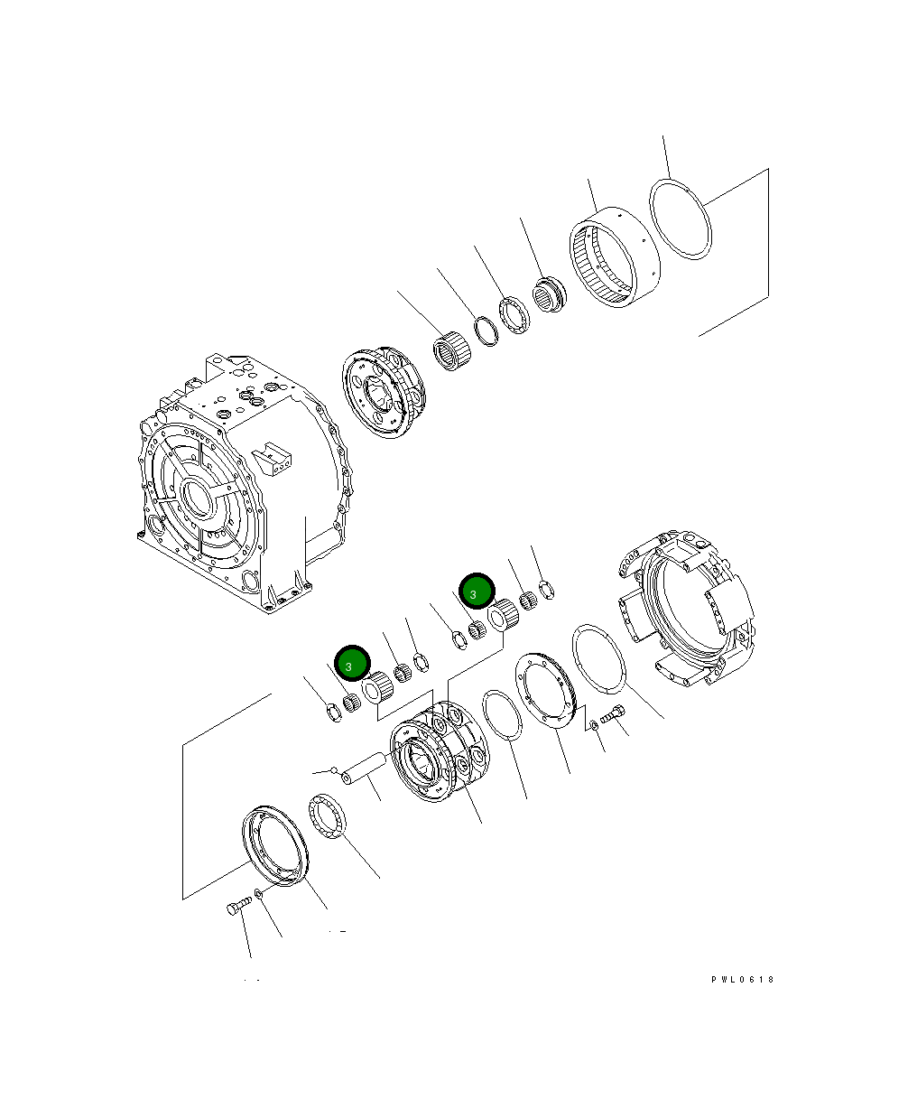 Шестерня 198-15-32420 Komatsu