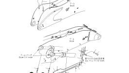 Шланг 207-70-84370 Komatsu