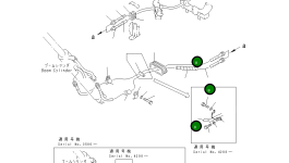 Шланг 20T-62-74341 Komatsu