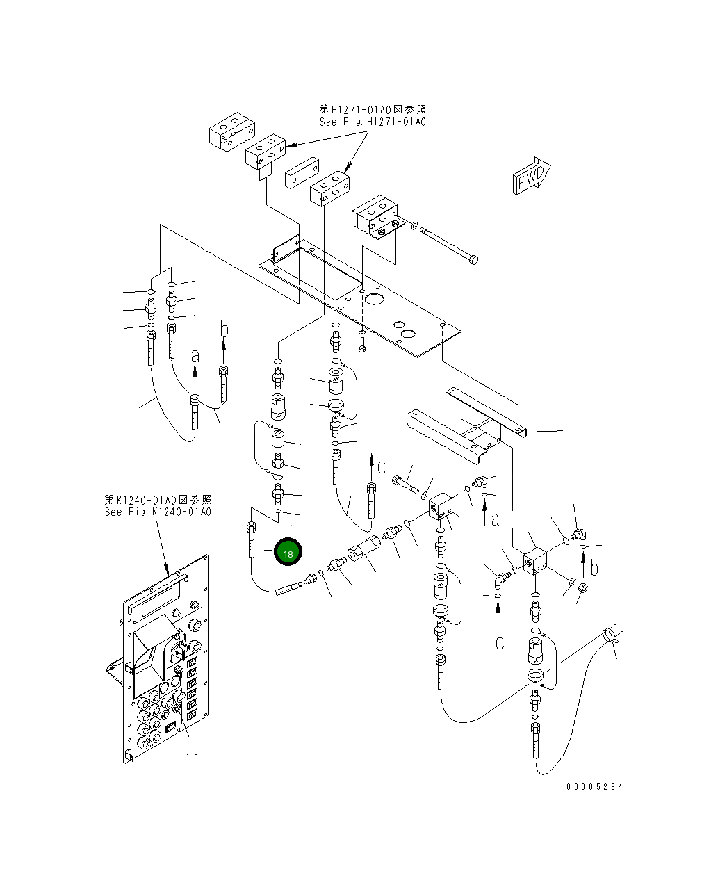 Шланг 02754-00408 Komatsu
