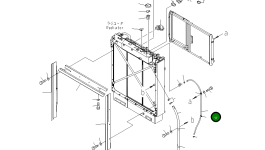 Шланг 17A-03-41981 Komatsu