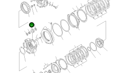 Шестерня 23E-15-12451 Komatsu