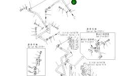 Шланг 20X-62-21920 Komatsu