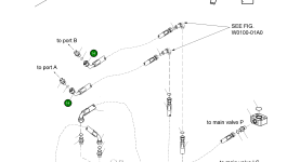 Шланг 02758-00443 Komatsu