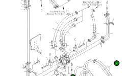Шланг 07115-01015 Komatsu