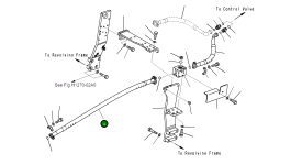 Шланг 205-97-06490 Komatsu