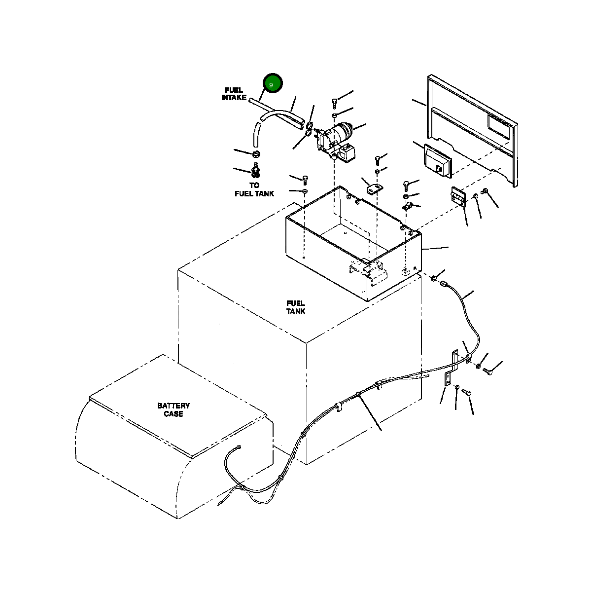 Шланг 07621-22010 Komatsu