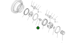Шестерня 209-27-71141 Komatsu