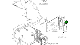 Шланг 20E-979-2121 Komatsu