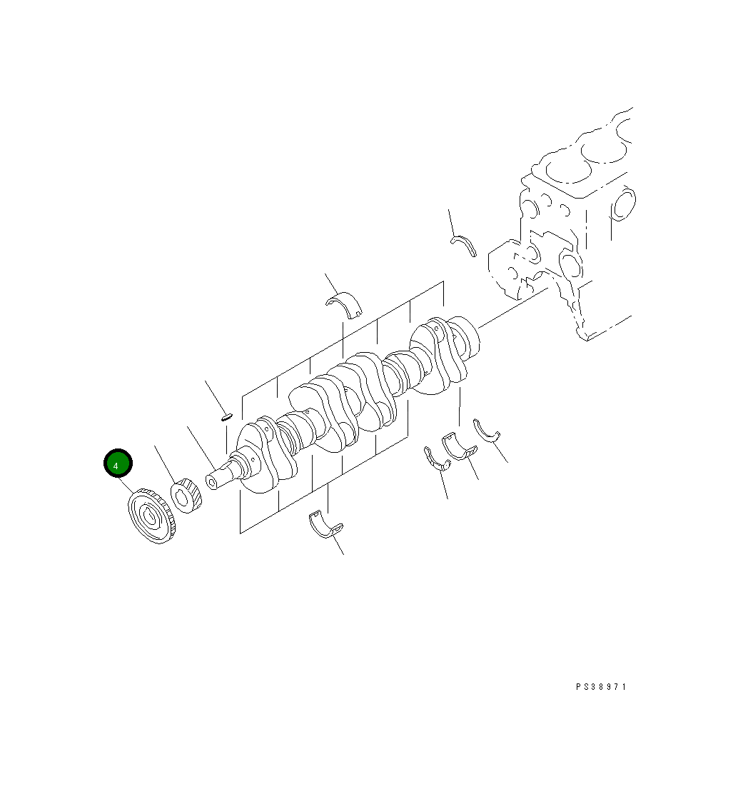 Шестерня 6221-33-1130 Komatsu