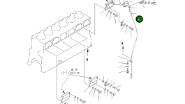 Шланг 07287-02618 Komatsu