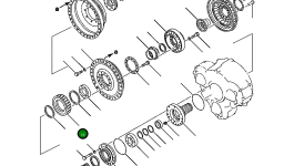 Шестерня 711-17-21140 Komatsu