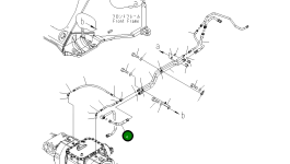 Шланг 02763-006A3 Komatsu