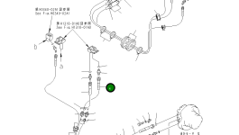 Шланг 07096-00523 Komatsu