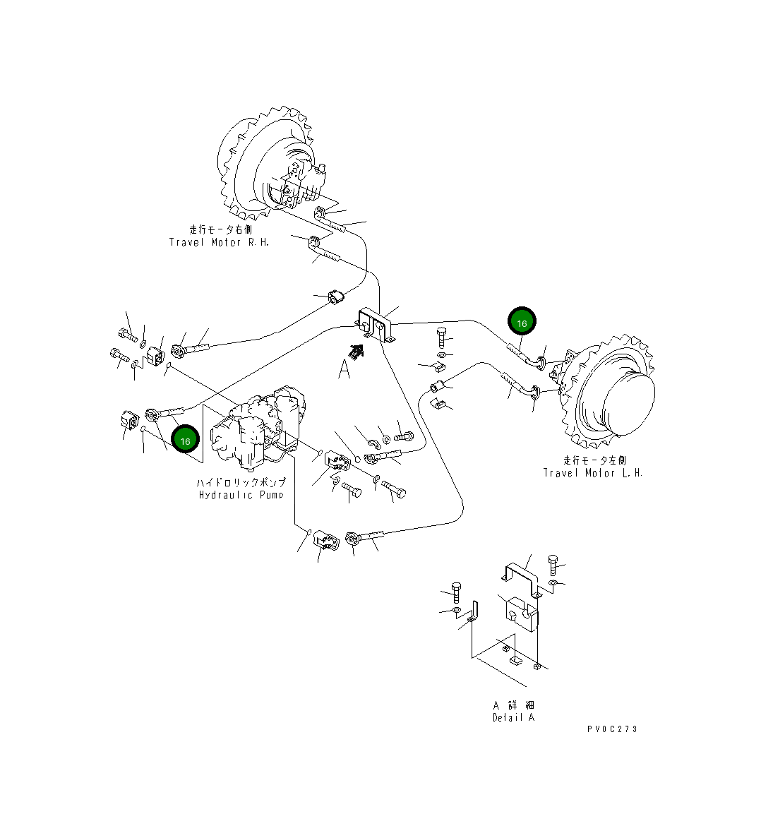 Шланг 11Y-49-11360 Komatsu