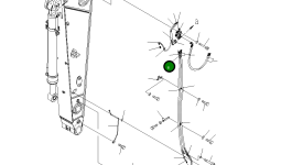 Шланг 208-70-K3450 Komatsu