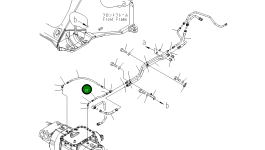 Шланг 02762-203A3 Komatsu