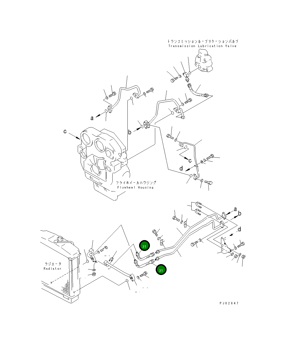 Шланг 144-49-53310 Komatsu