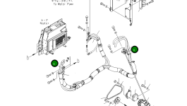 Шланг 22F-979-3311 Komatsu