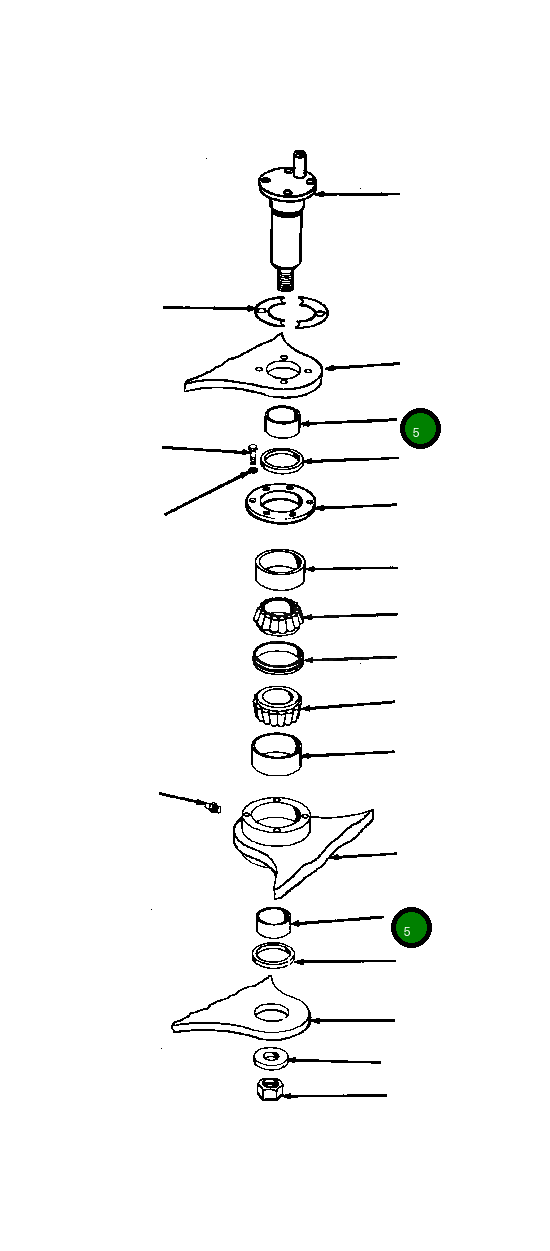 Втулка 1122 727 C1 Komatsu
