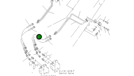 Шланг 230-09-03085 Komatsu