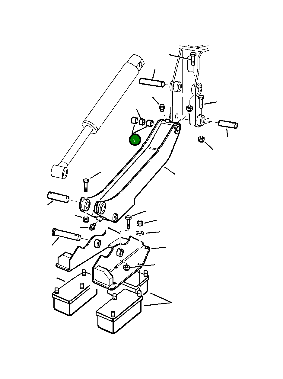 Втулка 500212014 Komatsu