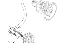 Шланг 21W-62-R3510 Komatsu