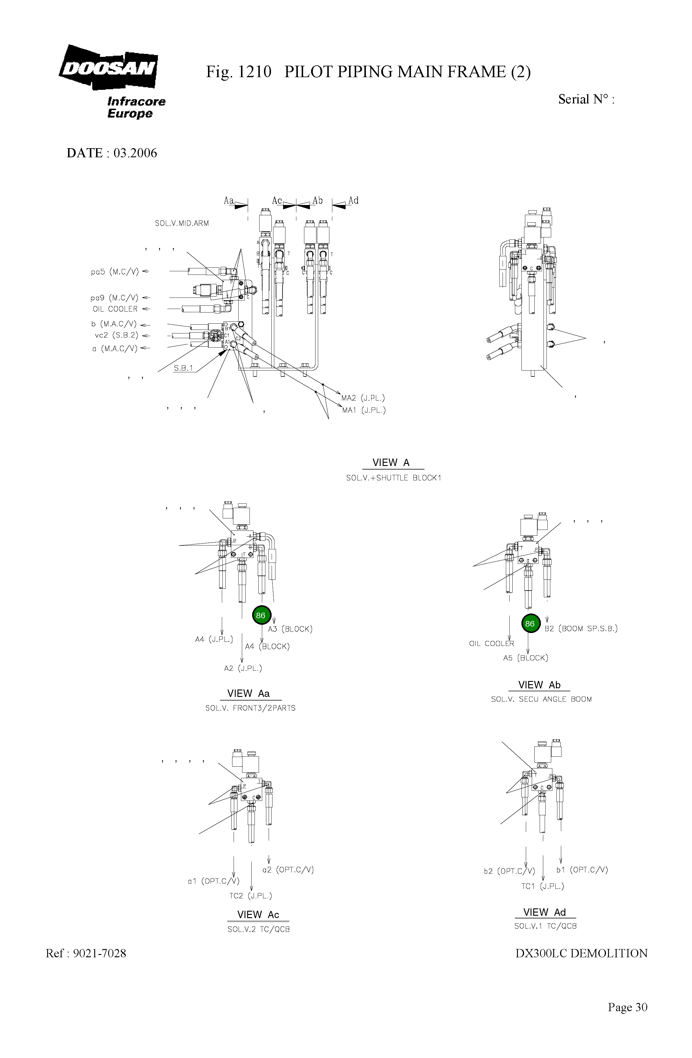 Шланг DS2093244 Komatsu
