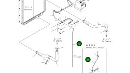 Шланг 21M-03-11370 Komatsu