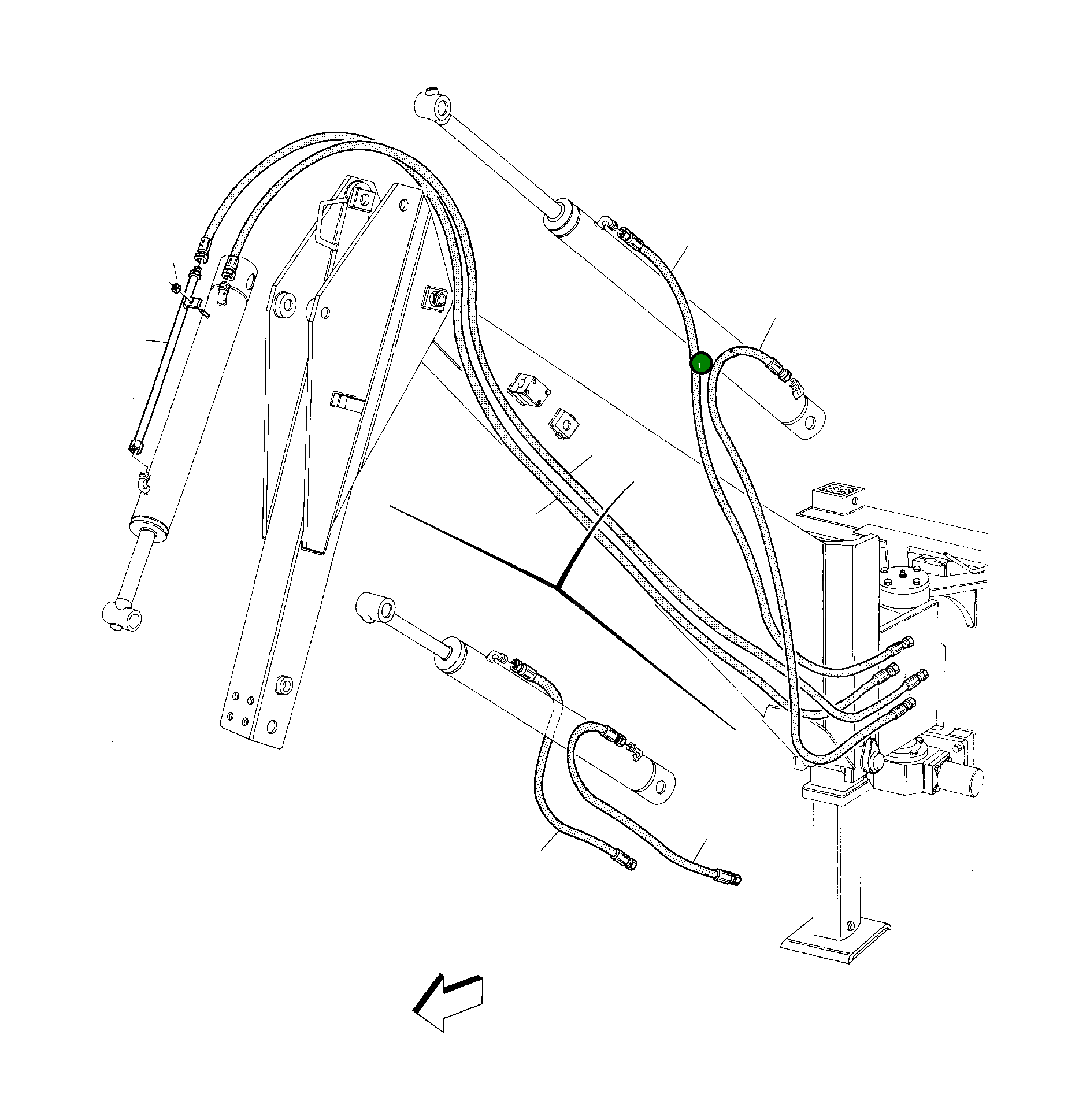 Шланг UE2000252 Komatsu