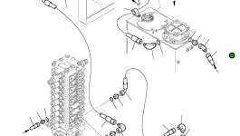 Шланг 21D-09-91610 Komatsu