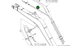 Шланг 22L-62-23221 Komatsu