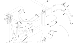 Шланг 4A1-62-24780 Komatsu