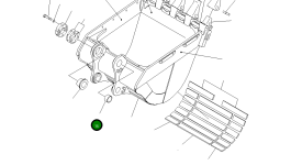 Втулка 209-72-54220 Komatsu