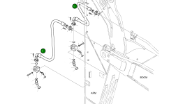 Шланг DS2040494 Komatsu
