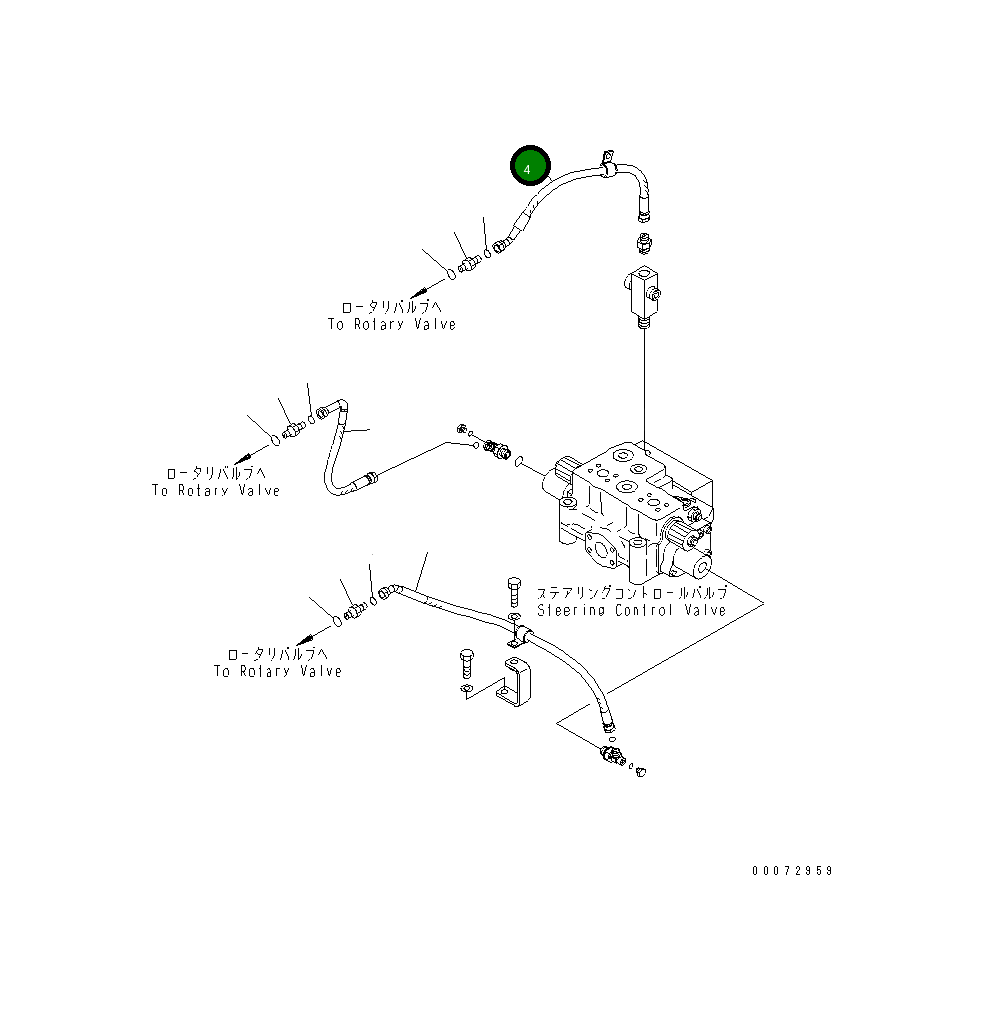 Шланг 426-62-32680 Komatsu