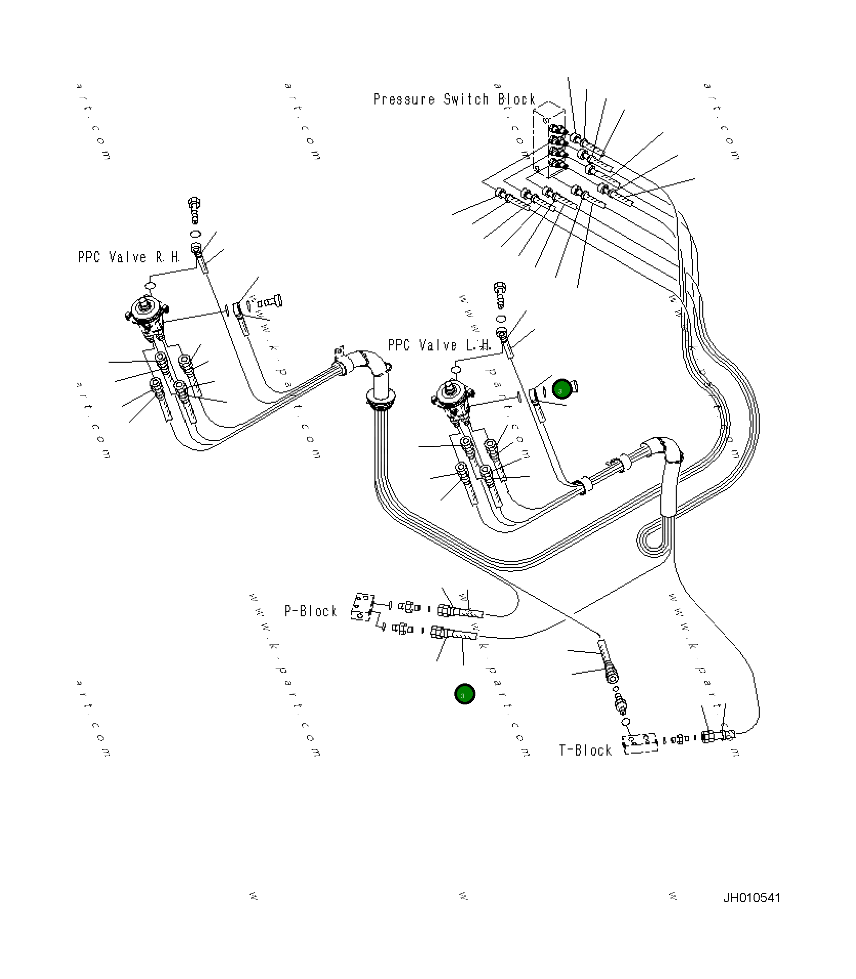 Шланг 2A5-62-14451 Komatsu