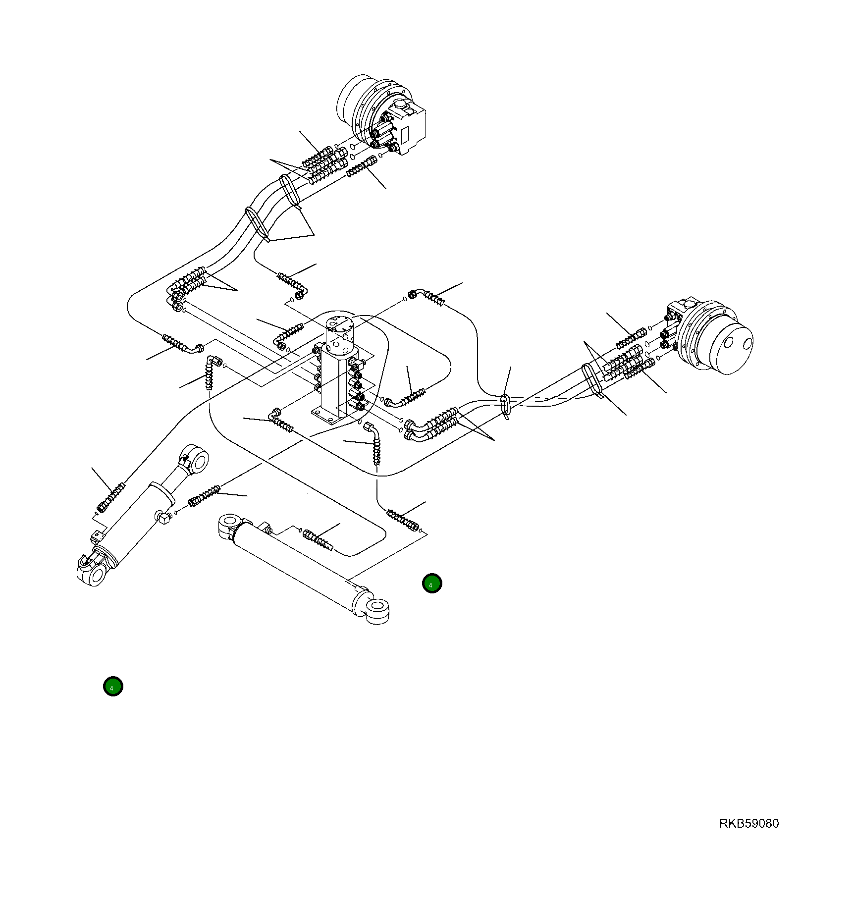 Шланг 22J-62-R5250 Komatsu