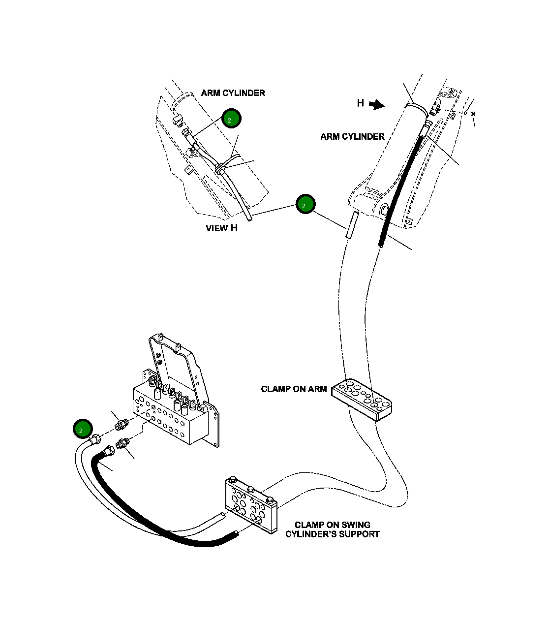 Шланг 42N-62-16350 Komatsu