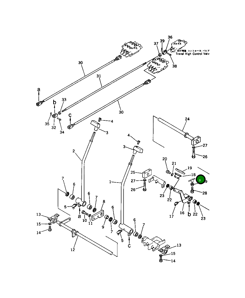 Втулка 201-43-31170 Komatsu