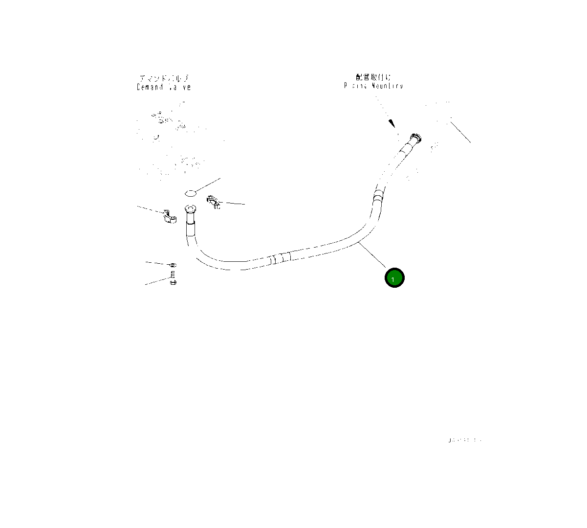 Шланг 423-62-52120 Komatsu