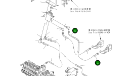 Шланг 21X-62-31841 Komatsu
